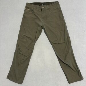 Kuhl Mens Revolvr Pants Size 35x32 Gray Outdoor Hiking Vintage Patina Dye